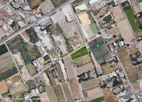 SE VENDE TERRENO PARA CHALET EN CASILLAS - MURCIA