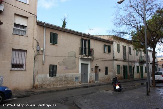  SOLAR URBANO CON CASA PARA DERRUIR EN ZONA CAN CAPES, PALMA - BALEARES 