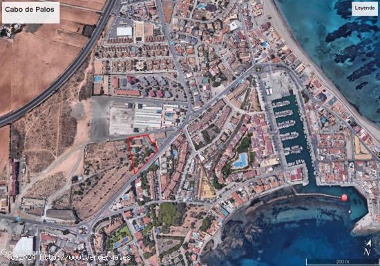 CABO DE PALOS - SOLAR PARA VIVIENDAS Y ALOJAMIENTOS TURÍSTICOS - MURCIA