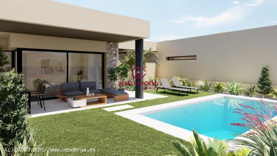 VILLAS DE OBRA NUEVA EN ALTAONA GOLF RESORT, MURCIA - MURCIA