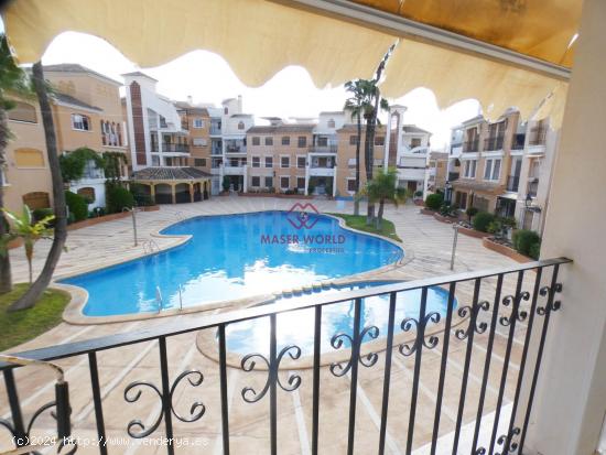 SE VENDE PISO EN RESIDENCIAL CON PISCINA COMUNITARIA Y GARAJE MUY CERCA DE LA PLAYA - MURCIA