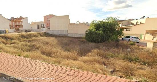 PARCELA PARA EDIFICAR EN CASCO URBANO DE MOLINA DEL SEGURA - MURCIA