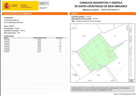 SE VENDE SUELO URBANO EN GERIA - VALLADOLID