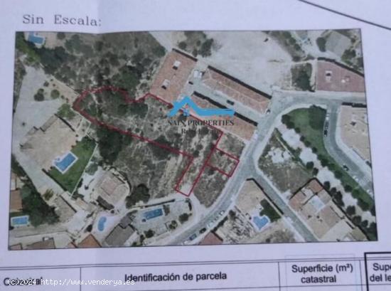 Parcela Urbanizable a la venta en Callosa d'En Sarrià - ALICANTE