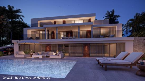 VILLA DE OBRA NUEVA EN ALTEA HILLS - ALICANTE