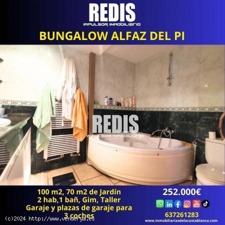 Bungalow Reformado a 5 Minutos de Alfaz del Pi y La Nucía - ALICANTE