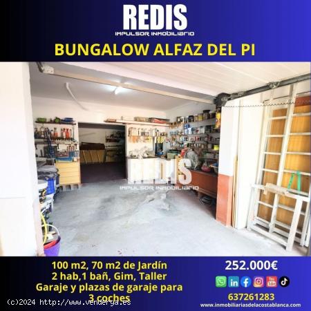 Bungalow Reformado a 5 Minutos de Alfaz del Pi y La Nucía - ALICANTE