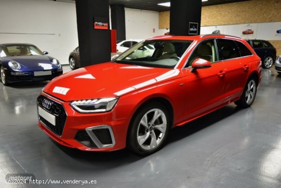 Audi A4 Avant S line 40 TDI quattro 204 CV S tronic de 2021 con 85.000 Km por 31.790 EUR. en Madrid