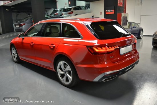 Audi A4 Avant S line 40 TDI quattro 204 CV S tronic de 2021 con 85.000 Km por 31.790 EUR. en Madrid