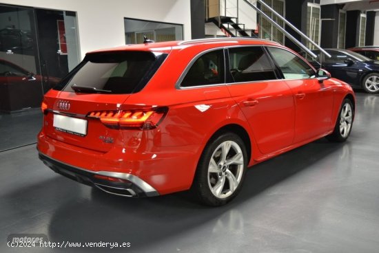 Audi A4 Avant S line 40 TDI quattro 204 CV S tronic de 2021 con 85.000 Km por 31.790 EUR. en Madrid