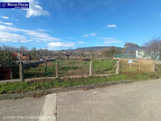 SE VENDE TERRENO URBANO EN VILLAVERDE DE LOS CESTOS - LEON