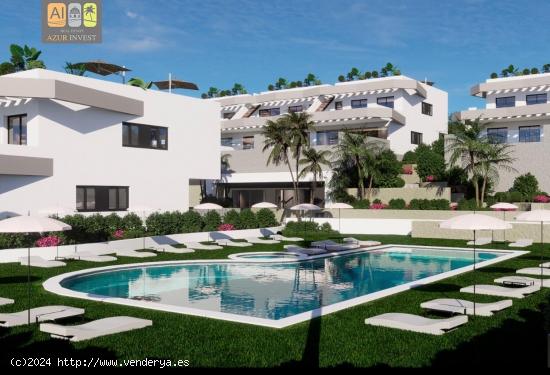 Bungalow de lujo con 3 habitaciones air acondicionado piscina communautaria Finestrat 460000 euros. 