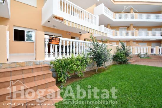 ¡PRIMERA LÍNEA DE PLAYA! ACOGEDOR Y LUMINOSO EN RESIDENCIAL CON PISCINA Y GARAJE - VALENCIA