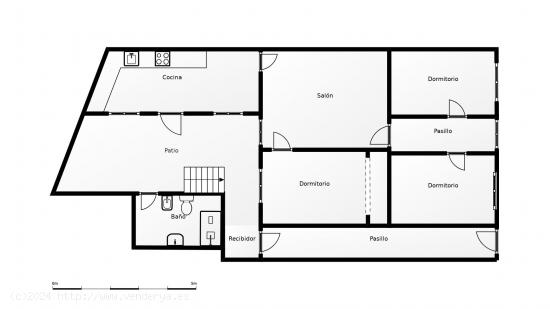 SE VENDE ESTUPENDA PLANTA BAJA EN LA PALMA-CARTAGENA. - MURCIA