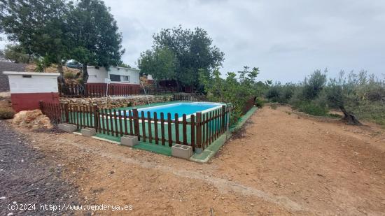 Disfruta de la tranquilidad en esta finca rústica con jardín y piscina propia en L' Ampolla - TARR