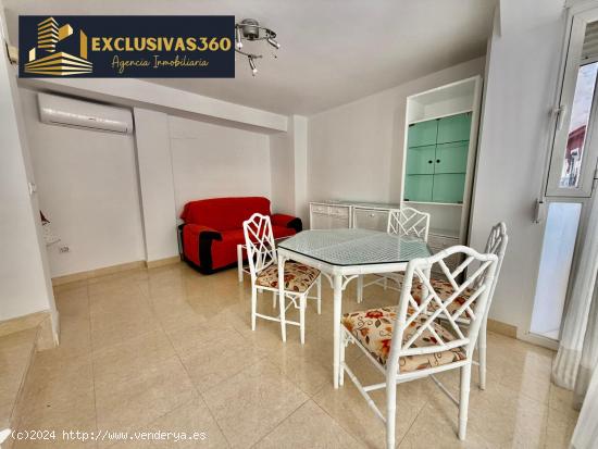 Alquiler Anual Estudio tipo Duplex en el centro de Benidorm sin Ascensor. Inmobiliaria Exclusivas360