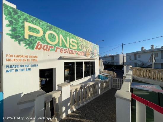 Se alquila con derecho a compra restaurante histórico en Cala en Porter, Alaior. - BALEARES