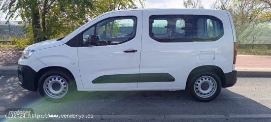 Citroen Berlingo Talla M BlueHDi 100 S&S Live de 2021 con 132.000 Km por 14.000 EUR. en Madrid