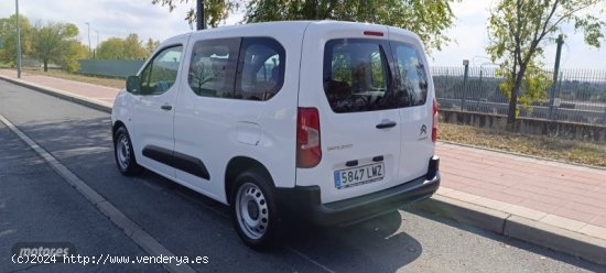 Citroen Berlingo Talla M BlueHDi 100 S&S Live de 2021 con 132.000 Km por 14.000 EUR. en Madrid