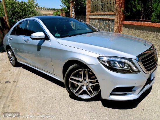 Mercedes Clase S S 350D 4MATIC AMG-PIEL-PANORAMICO-MULTIBEAM-NAVI GR de 2017 con 77.000 Km por 33.70