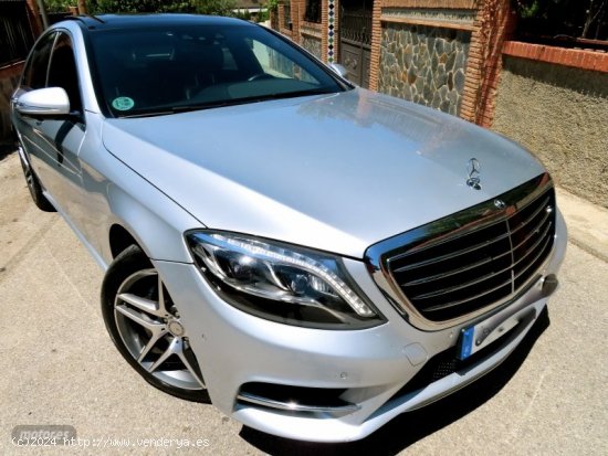 Mercedes Clase S S 350D 4MATIC AMG-PIEL-PANORAMICO-MULTIBEAM-NAVI GR de 2017 con 77.000 Km por 33.70