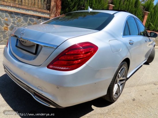 Mercedes Clase S S 350D 4MATIC AMG-PIEL-PANORAMICO-MULTIBEAM-NAVI GR de 2017 con 77.000 Km por 33.70