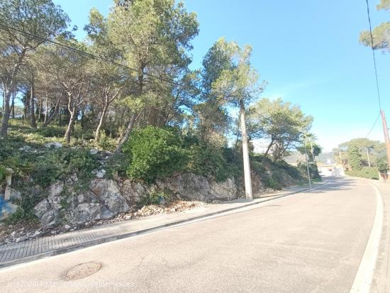  Terreno en Les Califòrnies, económico y con vistas - BARCELONA 