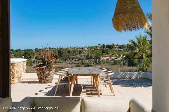 ❶ VILLA SELINA - VILLA ESTILO IBIZA con Vistas a la Montaña en Javea, España - ALICANTE