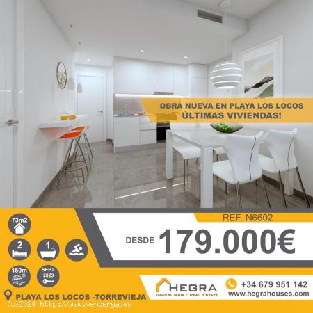 APARTAMENTOS DE OBRA NUEVA EN TORREVIEJA - ALICANTE