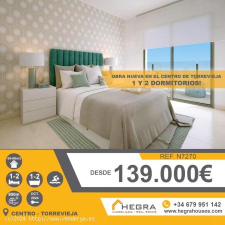 APARTAMENTOS DE OBRA NUEVA EN TORREVIEJA - ALICANTE