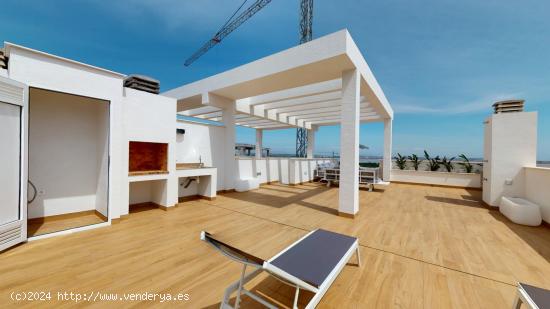 RESIDENCIAL DE OBRA NUEVA CONSTRUCCIÓN DE APARTAMENTOS BUNGALOW EN LOS BALCONES - ALICANTE