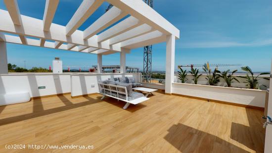 RESIDENCIAL DE OBRA NUEVA CONSTRUCCIÓN DE APARTAMENTOS BUNGALOW EN LOS BALCONES - ALICANTE