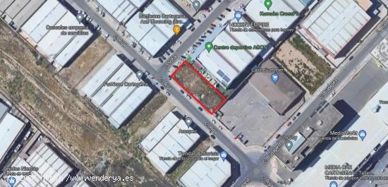 Se vende parcela de 874 m2 en Poligono Industrial Cabezo Beaza - MURCIA