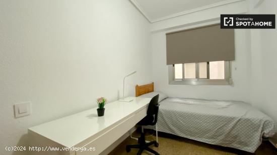 Moderna habitación en alquiler en apartamento de 6 dormitorios, Algirós - VALENCIA