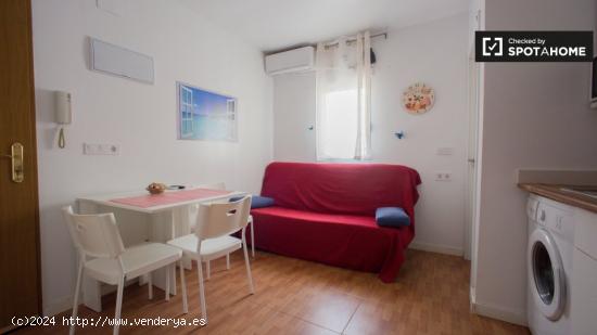 Encantador apartamento de 1 dormitorio en alquiler en Poblats Marítims - VALENCIA