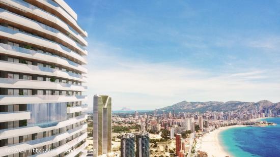 Nuevo residencial vistas al mar en Playa Poniente de Benidorm - ALICANTE