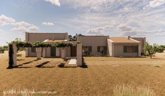  Terreno con licencia de obras y proyecto de vivienda y piscina en Pina, Algaida - BALEARES 