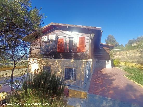 SINGULAR CHALET CON POSIBILIDAD DE 2 VIVIENDAS INDEPENDIENTES CERCA ALCOY - ALICANTE