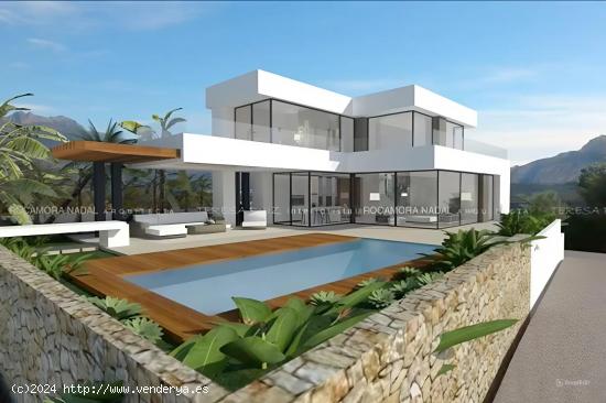 Construcción de nuevas villas de alta tecnología con vistas al mar - ALICANTE