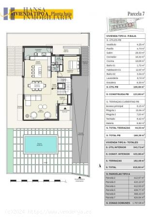 VILLAS EXCLUSIVAS A 5OO METROS DE LA PLAYA DE LA ALBUFERETA EN ALICANTE - ALICANTE