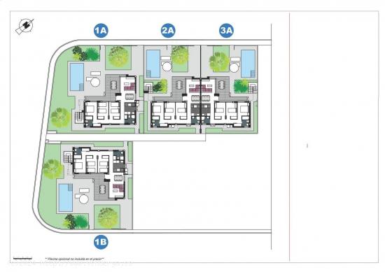 VILLAS PAREADAS DE OBRA NUEVA EN ELS POBLETS - ALICANTE