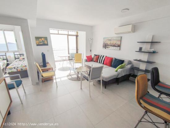 Piso de 2 dorm. reformado en la 1a línea de Playa de Poniente - www.inmobiliarialesdunes.com - ALIC