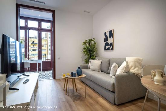  Apartamento entero de 1 dormitorio en Barcelona - BARCELONA 