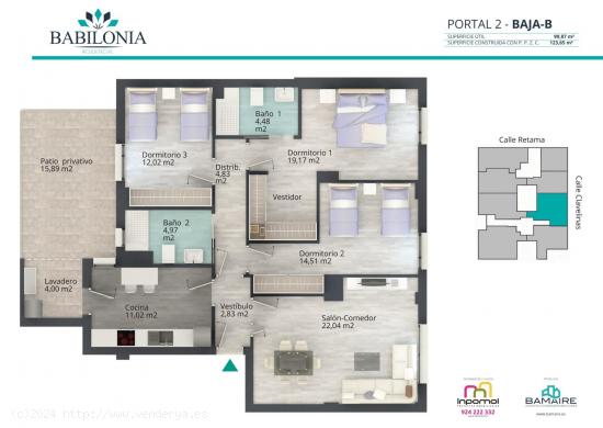 NUEVA PROMOCIÓN EN CIUDAD JARDÍN, BAJO DE 3 DORMITORIOS Y PATIO ¡EN RESIDENCIAL CON PISCINA! - BA