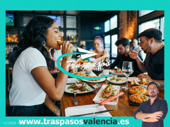  😍ESPLENDIDO Y RENTABLE RESTAURANTE BAR CAFETERÍA EN TRASPASO EN ZONA UNIVERSITARIA DE VALENCIA 