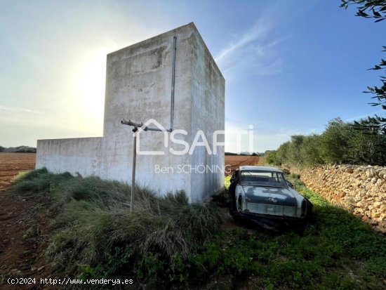 Terreno rustico de 3 hectáreas con pozo propio y aljibe en el sur de Ciutadella