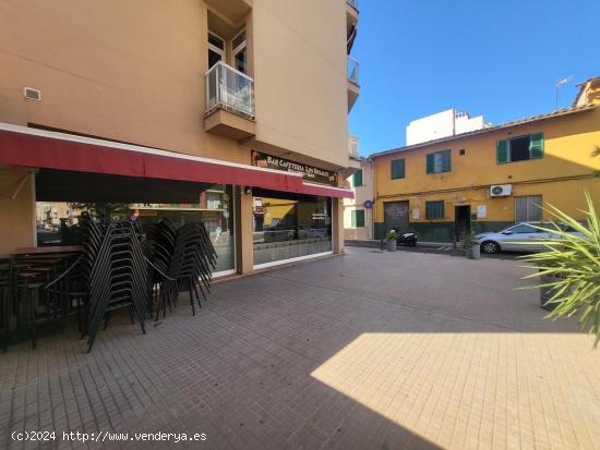 Se traspasa bar-cafeteria con terraza en calle Aragon - BALEARES