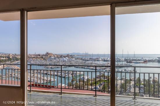  Piso con vistas panorámicas al puerto marítimo de Palma - BALEARES 