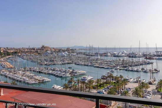 Piso con vistas panorámicas al puerto marítimo de Palma - BALEARES