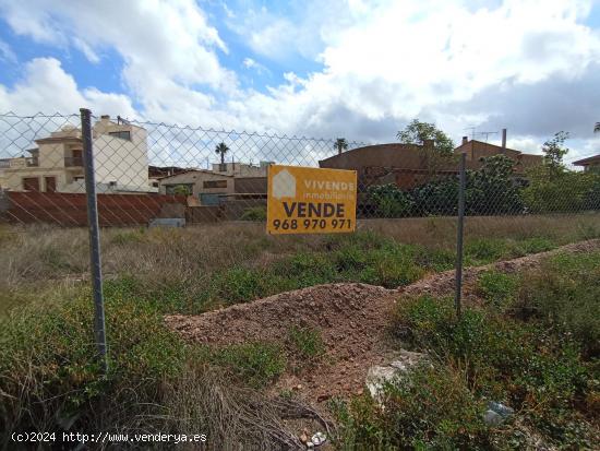 TERRENO URBANO EN EL CENTRO DE PUERTO LUMBRERAS - MURCIA